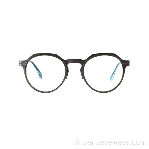 Fashion Tr90 Metal Mixed Mens Optical Ches